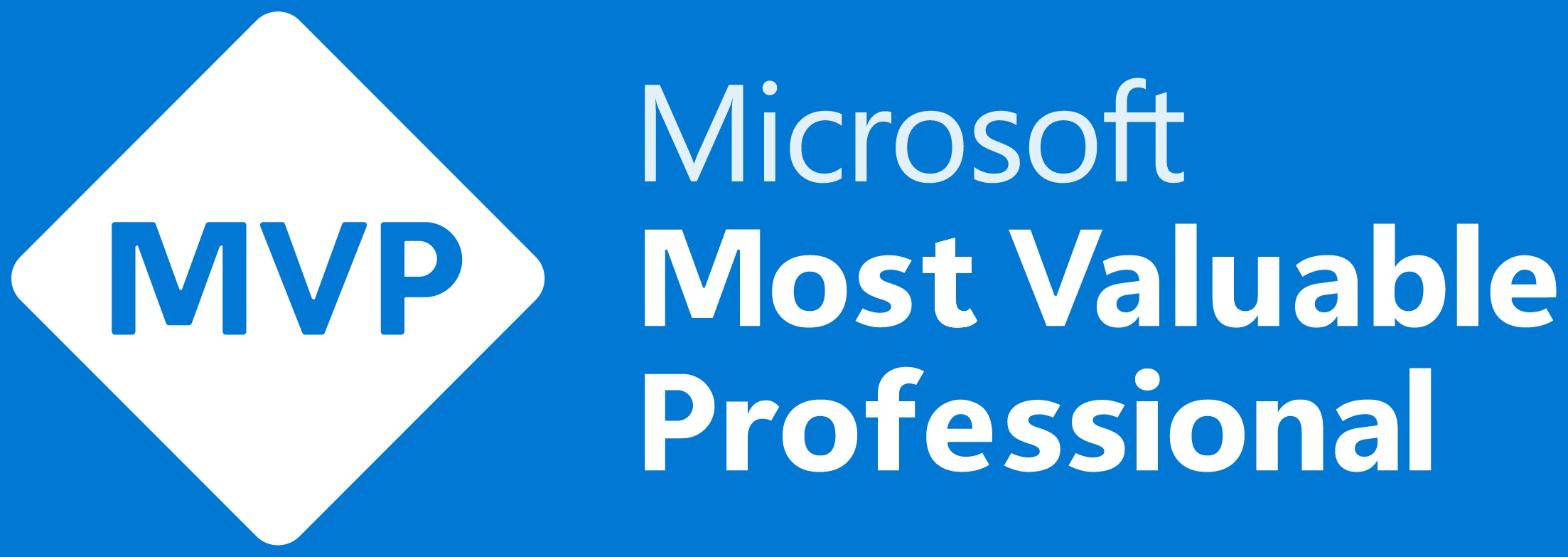 Microsoft MVP award logo